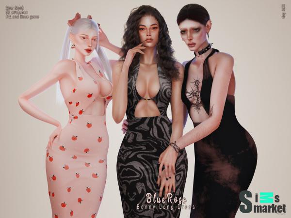[BR]BonnyDress для Симс 4. Скачать мод