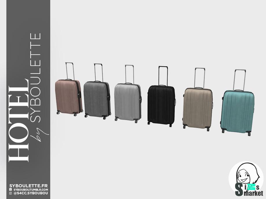 Чемодан "Hotel set - Suitcase (V2)"-для Симс 4 для Симс 4. Скачать мод