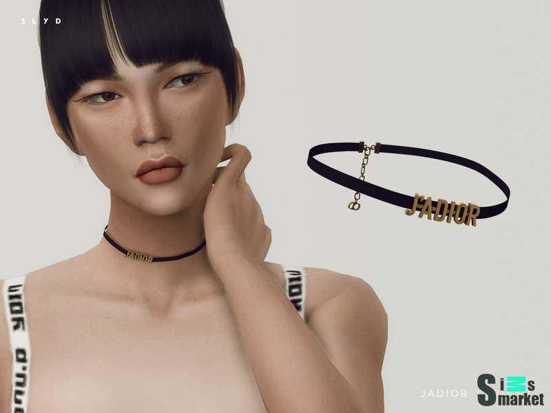 Чокер "Jadior Choker" для Симс 4 для Симс 4. Скачать мод