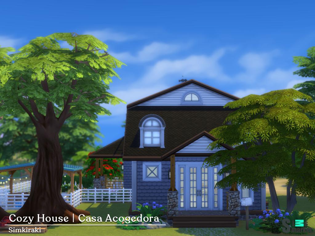 Cozy House | Casa Acogedora для Симс 4. Скачать мод