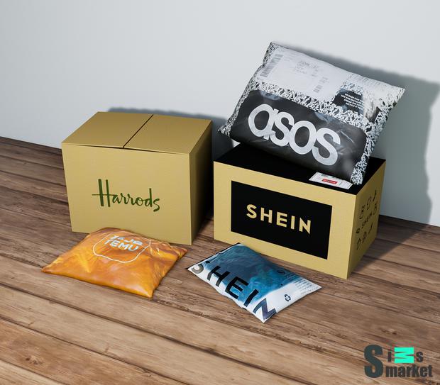 Delivery Packages - Sims 4 CC для Симс 4. Скачать мод