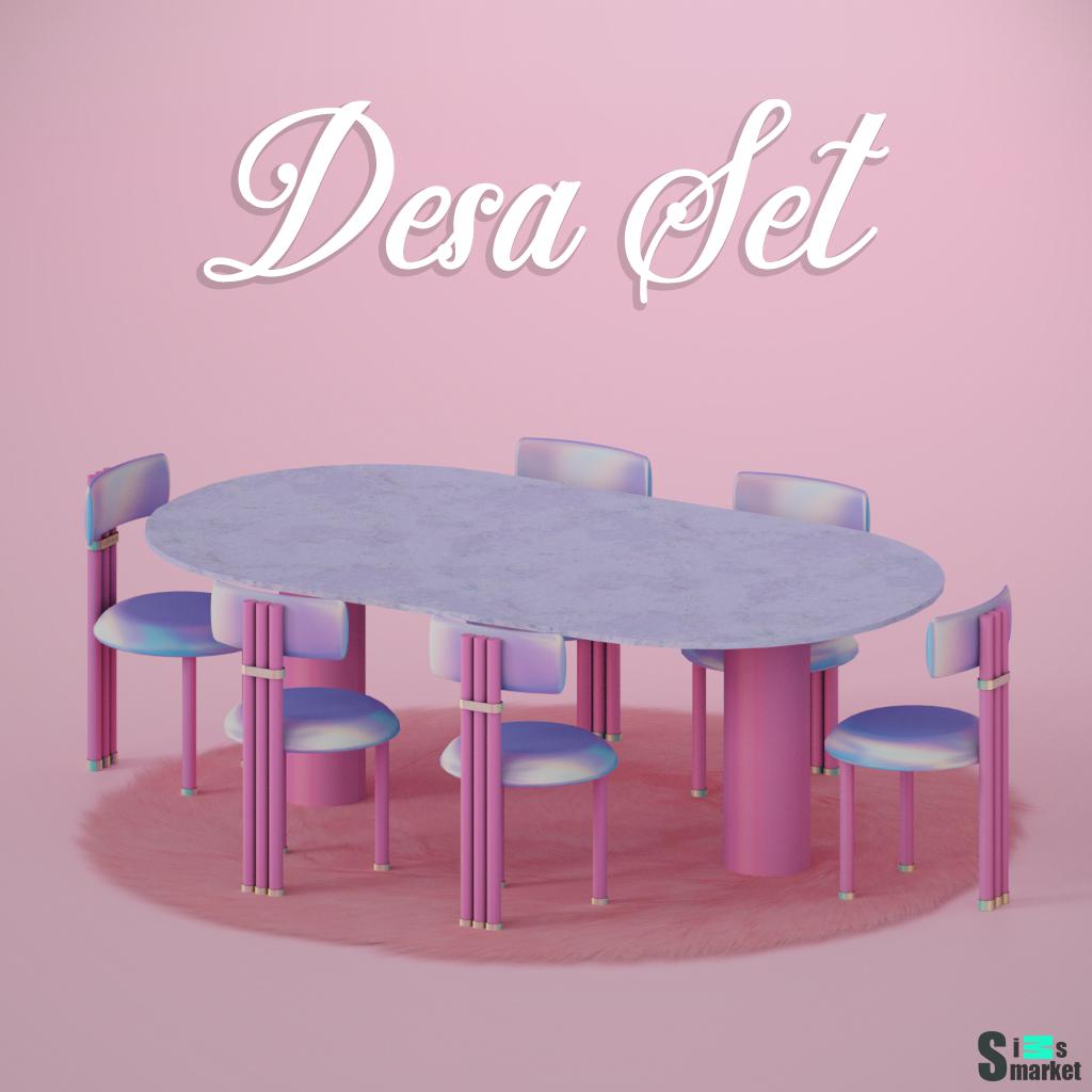 Desa Mini Set для Симс 4. Скачать мод