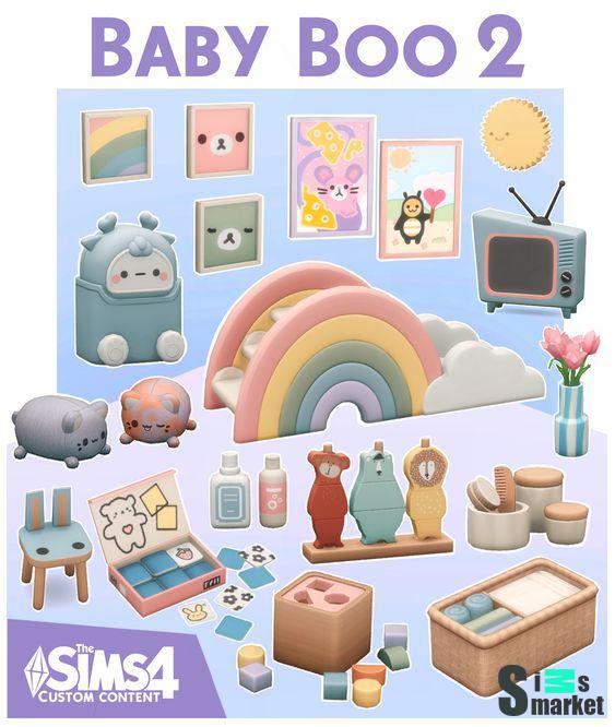 Детская "BabyBooPartII"-для Симс 4 для Симс 4. Скачать мод