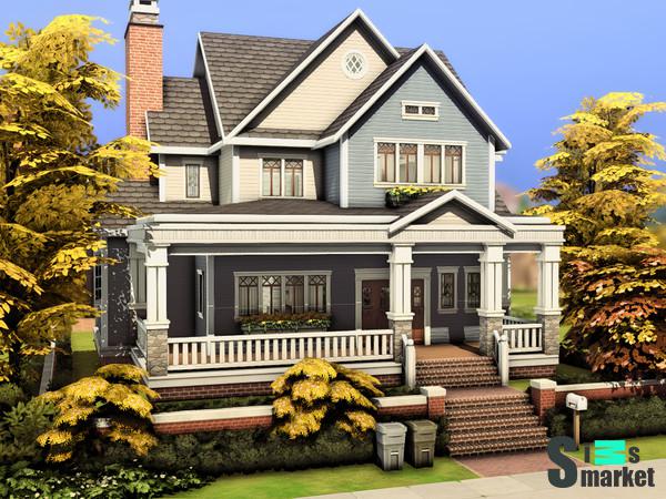 Дом "Autumnal Family House 2"-для Симс 4 для Симс 4. Скачать мод