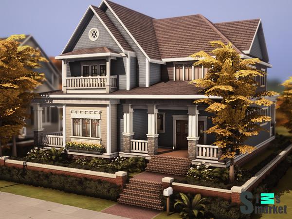 Дом "Autumnal Family House 3"-для Симс 4 для Симс 4. Скачать мод