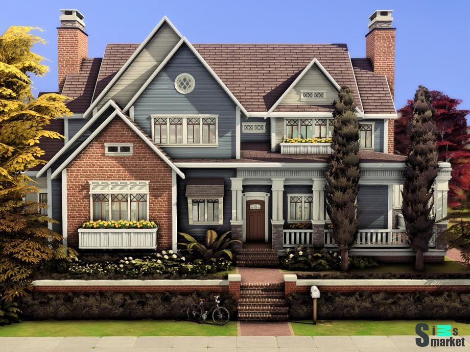 Дом "Autumnal Family House2"- для Симс 4 для Симс 4. Скачать мод