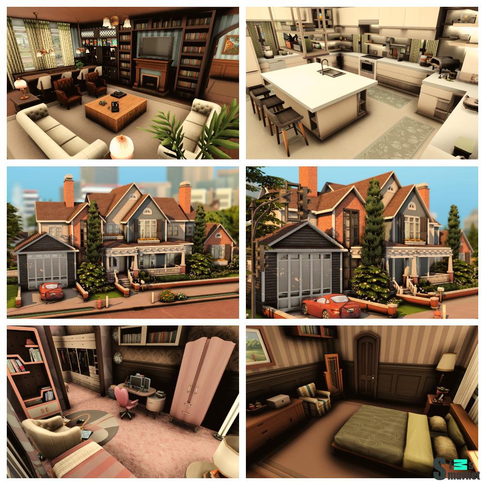 Дом "Big Family House"-для Симс 4 для Симс 4. Скачать мод