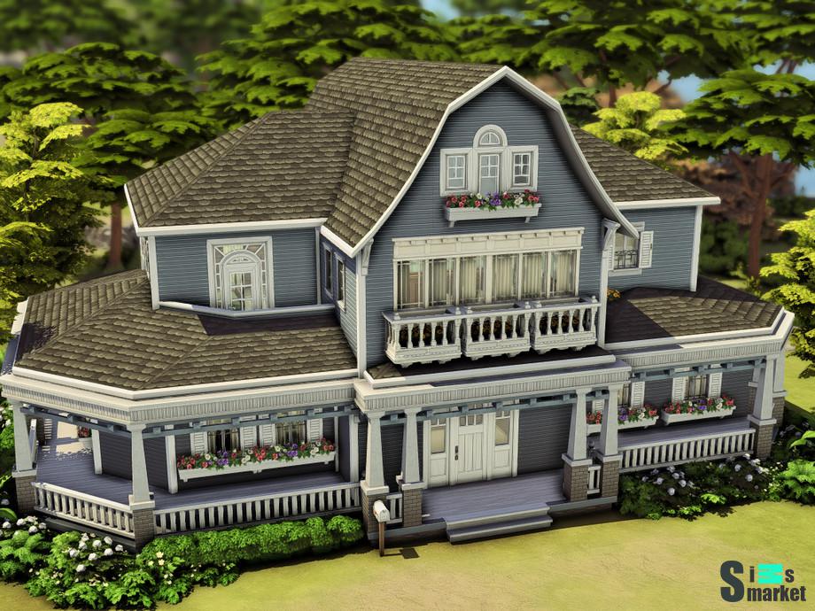 Дом "Country Family House"-для Симс 4 для Симс 4. Скачать мод