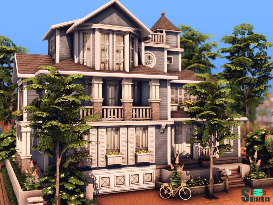 Дом "Country Family House2"-для Симс 4 для Симс 4. Скачать мод