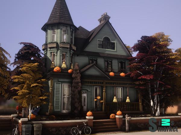 Дом "Halloween Family House"-Для Симс 4 для Симс 4. Скачать мод
