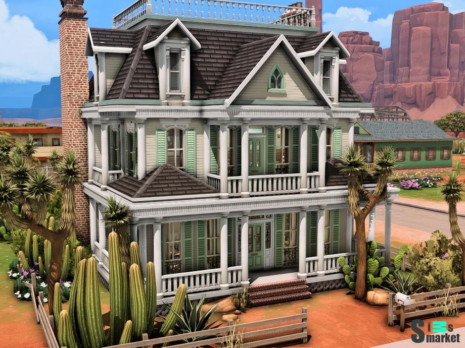 Домик "Traditional Family House"-для Симс 4 для Симс 4. Скачать мод