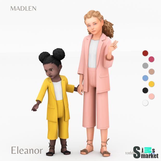 Eleanor Outfit by Madlen для Симс 4. Скачать мод