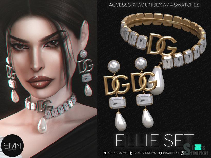 Ellie Set для Симс 4. Скачать мод