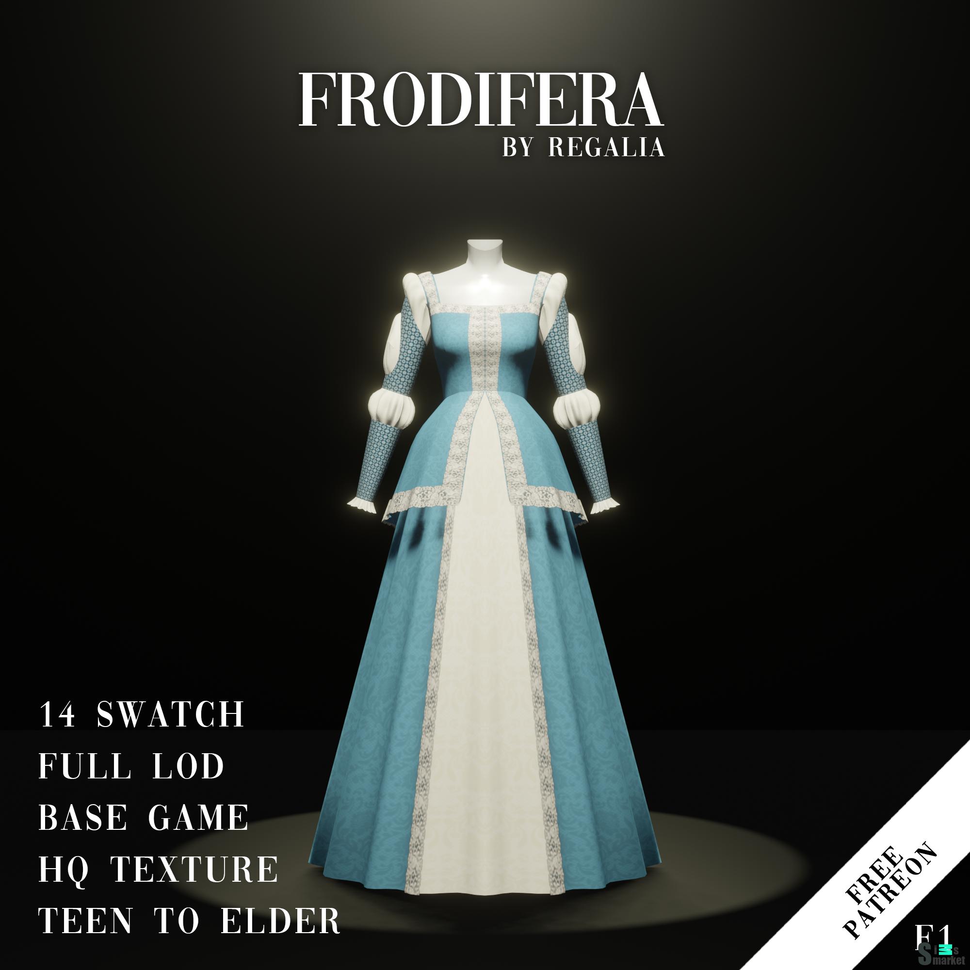 F1_Frodifera_Simsregalia для Симс 4. Скачать мод