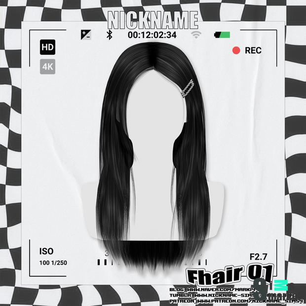 Fhair 01 для Симс 4. Скачать мод