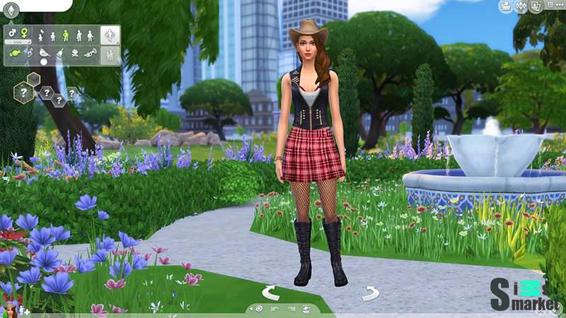 Фон для CAS "City Living CAS Background1" для Симс 4 для Симс 4. Скачать мод