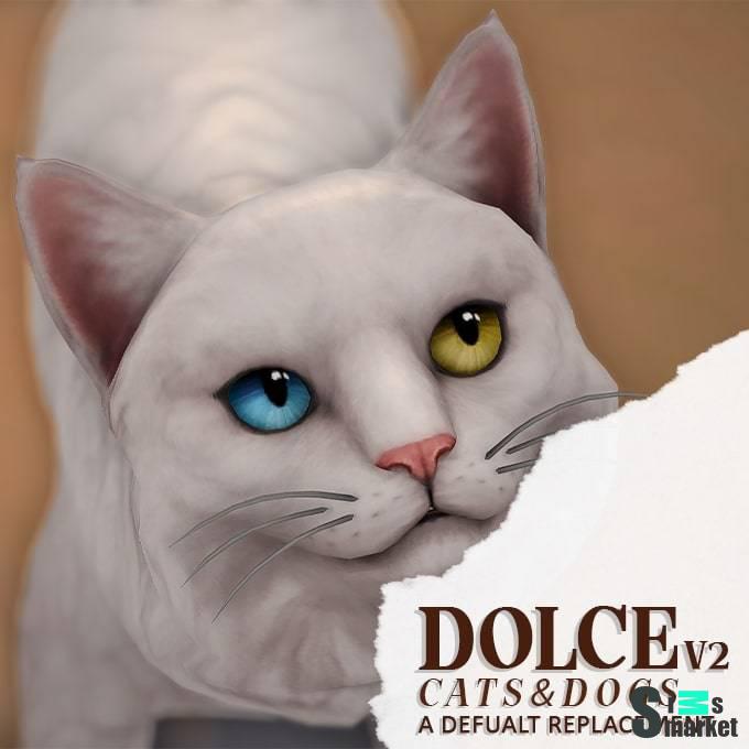 Глаза "DOLCE V2 CATS & DOGS" для Симс 4 для Симс 4. Скачать мод