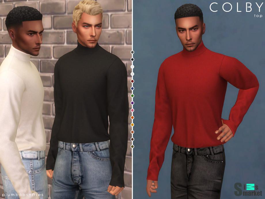 Гольф COLBY by Plumbobs n Fries для Симс 4. Скачать мод