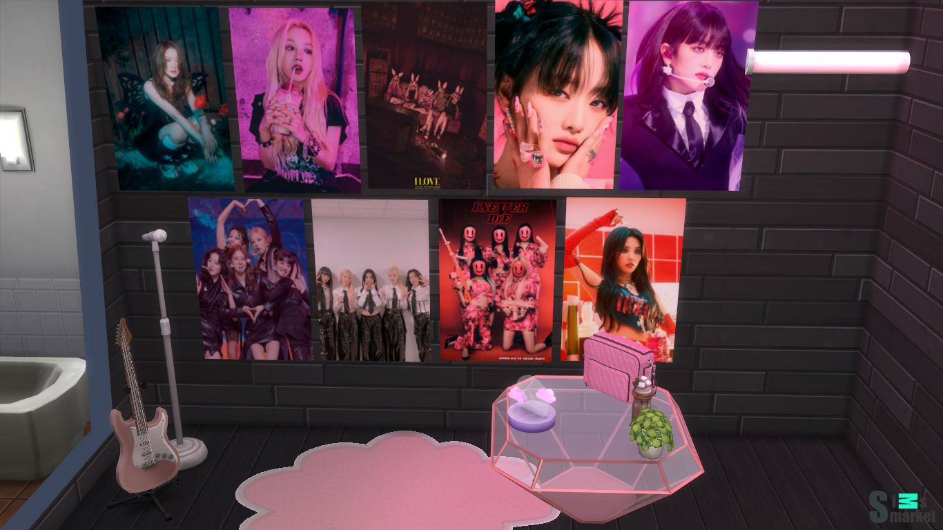 I-Dle для Симс 4. Скачать мод