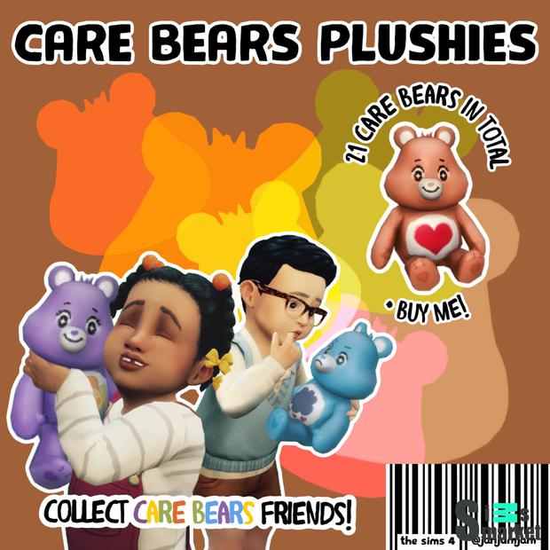 Игрушка "Care Bears Plushies"-для Симс 4 для Симс 4. Скачать мод