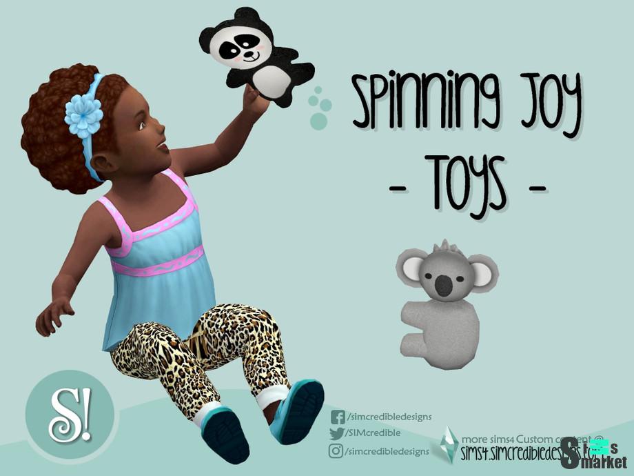 Игрушки Joy Toy by SIMcredible! для Симс 4. Скачать мод