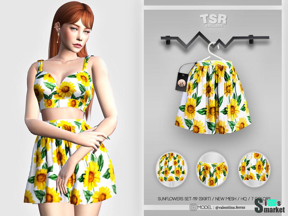 Юбка BD441 by busra-tr для Симс 4. Скачать мод