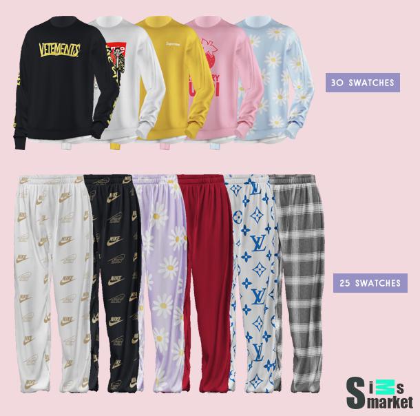 KK Basic set 05 для Симс 4. Скачать мод