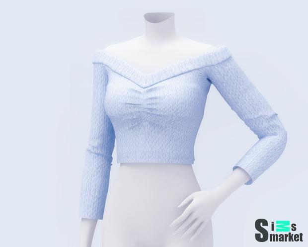 Knitted Top для Симс 4. Скачать мод