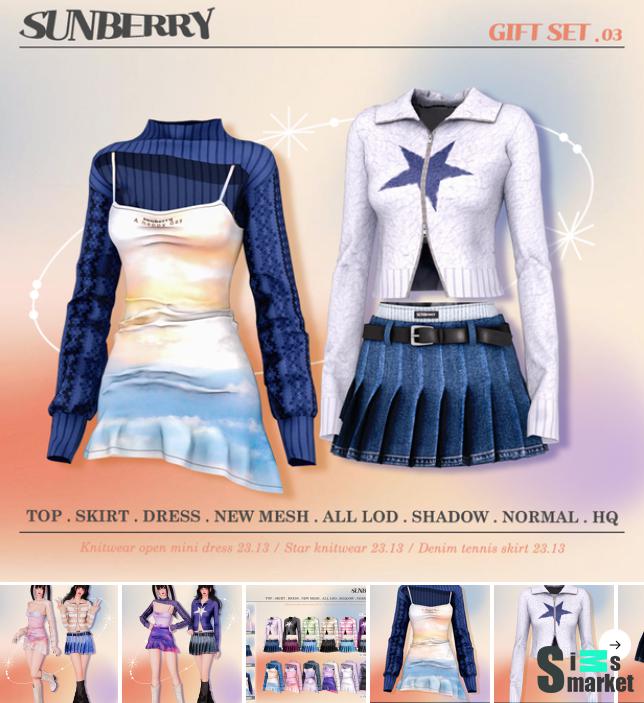 Knitwear Collection 23.14 для Симс 4. Скачать мод