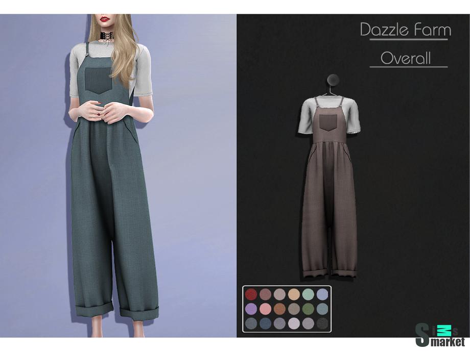 Комбез Dazzle by Lisaminicatsims  для Симс 4. Скачать мод