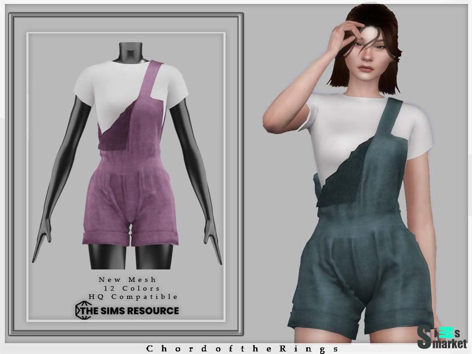 Комбез No.13 by ChordoftheRings для Симс 4. Скачать мод