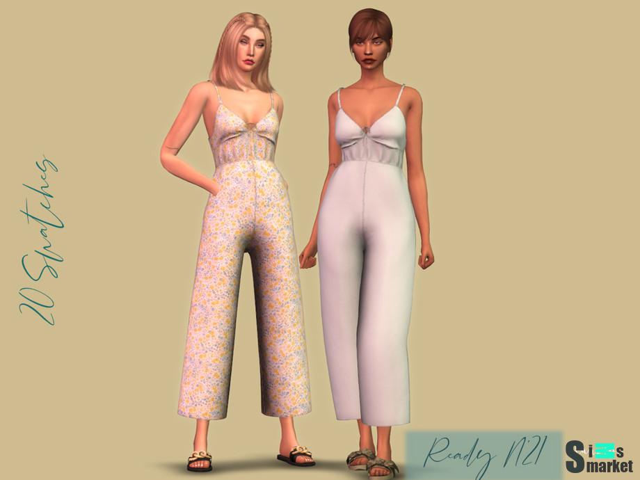 Комбинезон OT435 by laupipi  для Симс 4. Скачать мод