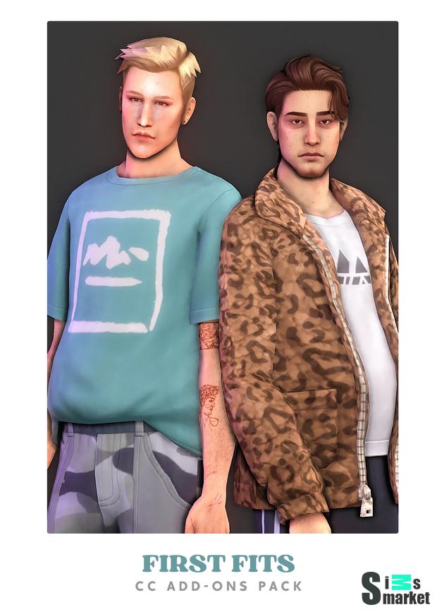 Комплект First Fits by AdrienPastel для Симс 4. Скачать мод