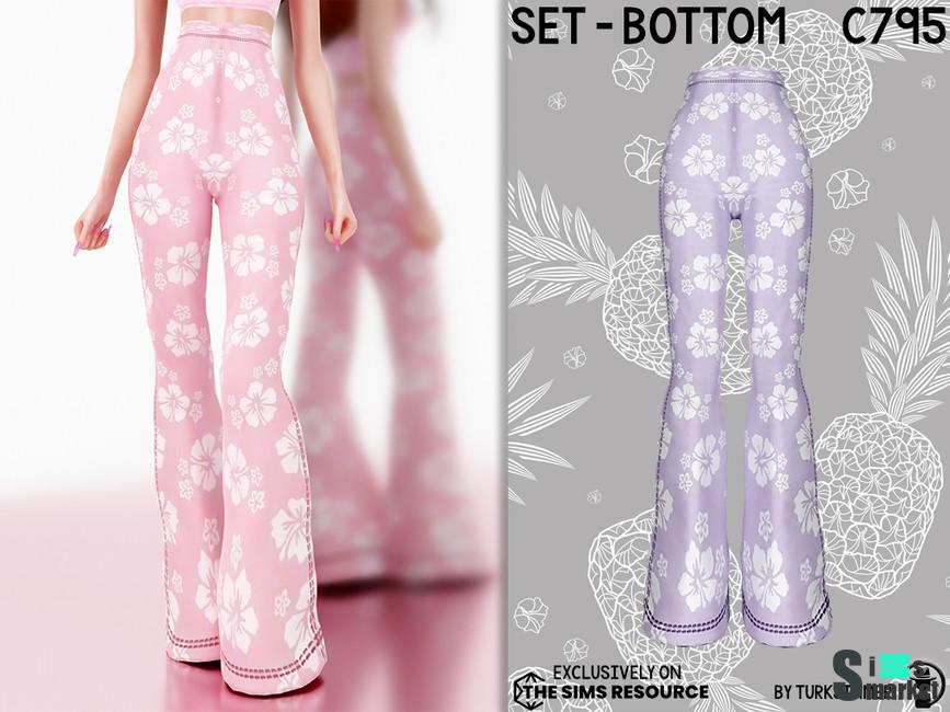 Комплект низа C795 для Симс 4. Скачать мод