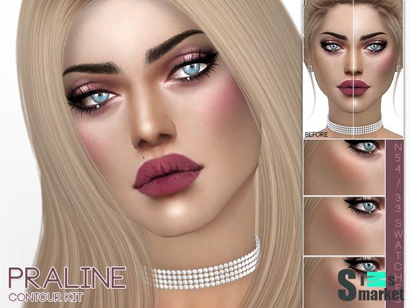 Контуринг от Pralinesims для Симс 4. Скачать мод