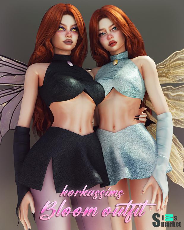 korkassims_Bloom_top для Симс 4. Скачать мод