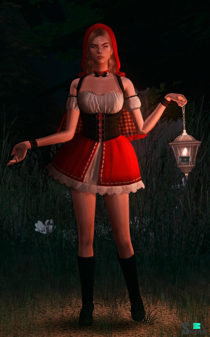 Костюм by astya96 для Симс 4. Скачать мод