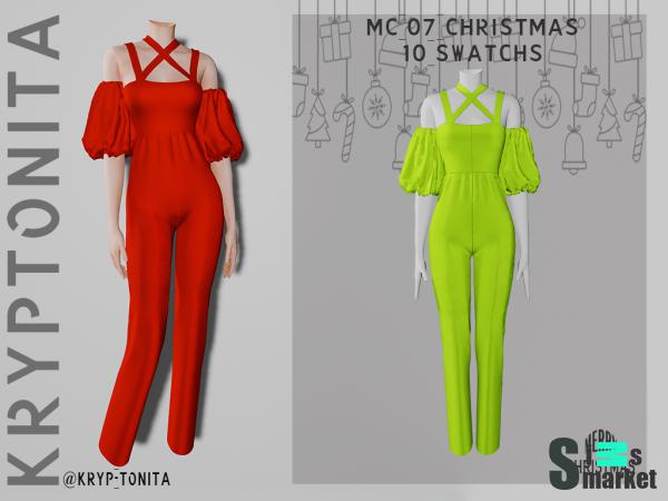 Костюм by kryptonita для Симс 4. Скачать мод