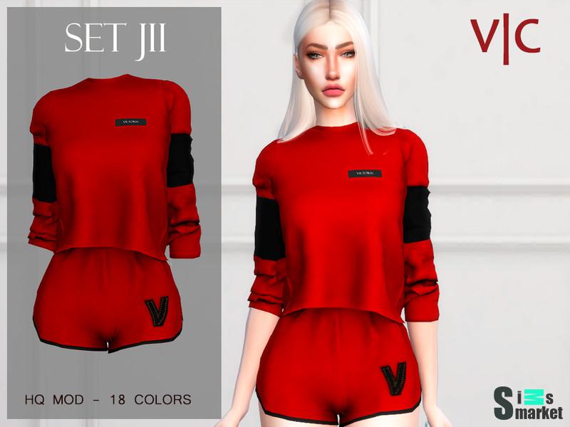 Костюм JII от Viy Sims для Симс 4. Скачать мод