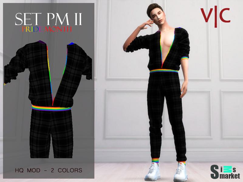 Костюм PM от Viy Sims для Симс 4. Скачать мод