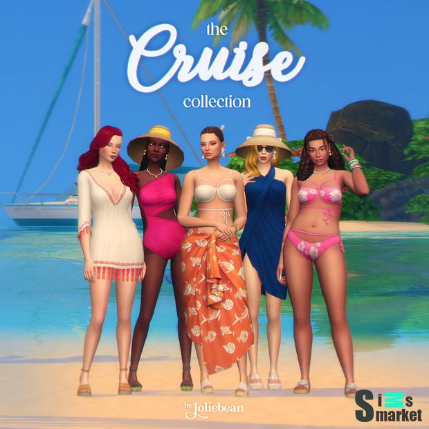 Круизная коллекция от Joliebean для Симс 4. Скачать мод