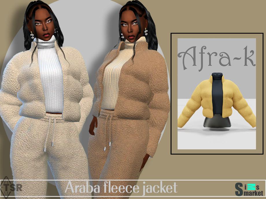 Куртка Ara by akaysims для Симс 4. Скачать мод