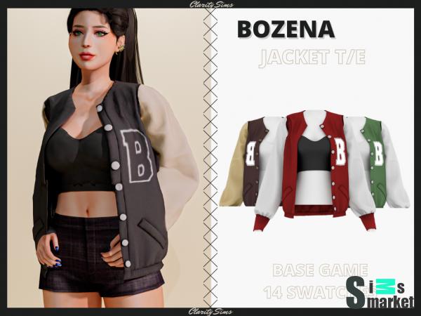 Куртка bozen by clarity-sims для Симс 4. Скачать мод