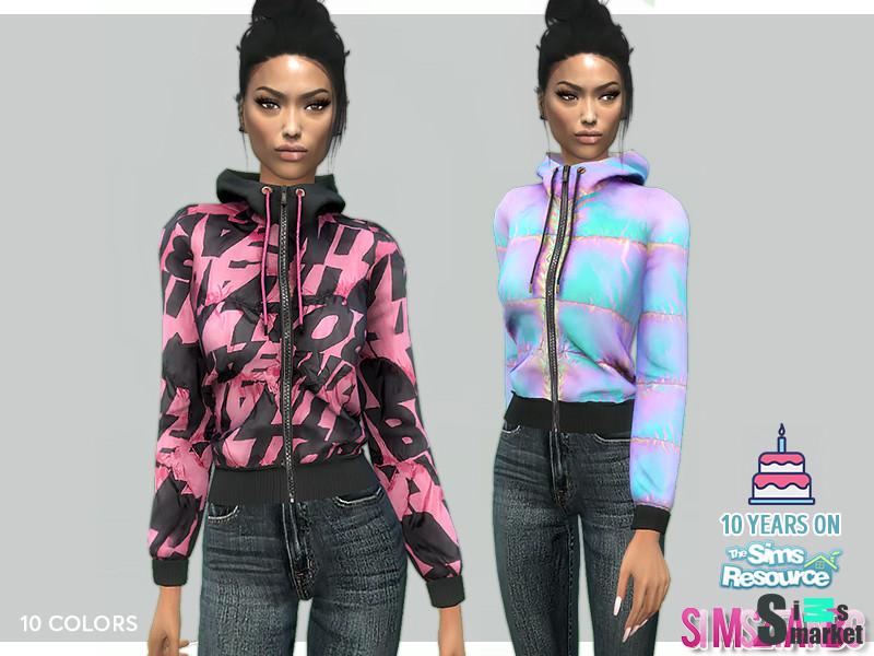 Куртка Puffer от sims2fanbg для Симс 4. Скачать мод