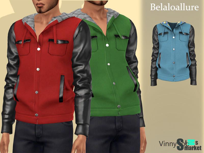 Куртка Vinny от belloallure  для Симс 4. Скачать мод
