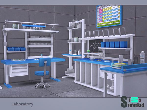 Лаборатория от soloriya для Симс 4. Скачать мод