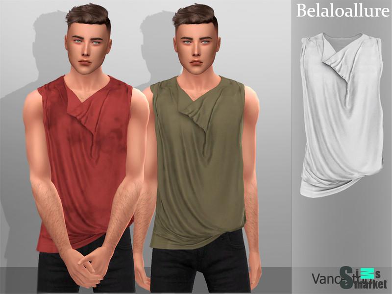 Майка Vance от belloallure для Симс 4. Скачать мод