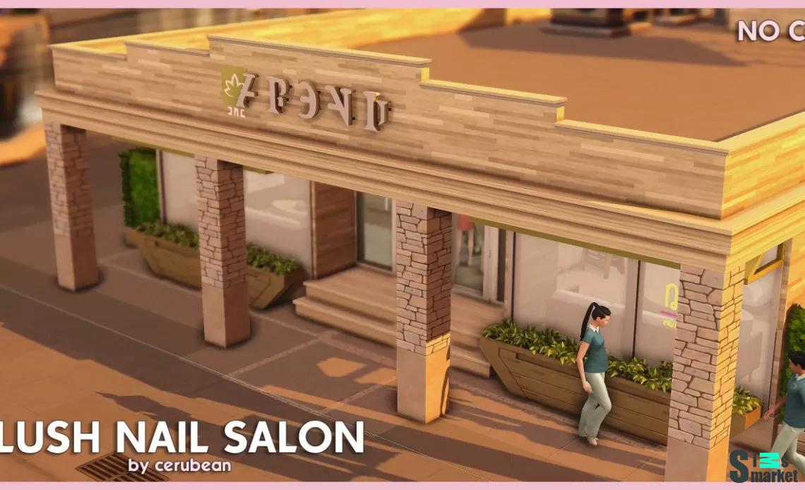 Маникюрный салон для Sims4 - Lush Nail Salon для Симс 4. Скачать мод
