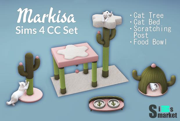 Markisa CC Set для Симс 4. Скачать мод