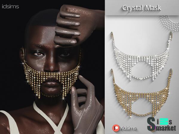 Маска crystal by idsims для Симс 4. Скачать мод